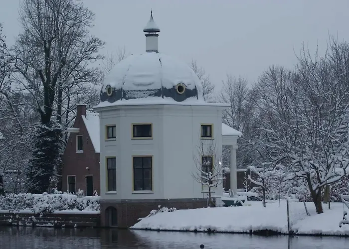 Historical House On River Vecht